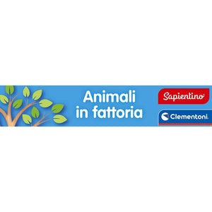 Animali in fattoria in legno