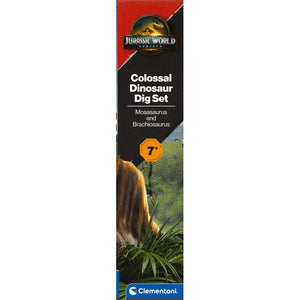 Jurassic World - Colossal Dinosaur Dig Set - Mosasaurus And Brachiosaurus