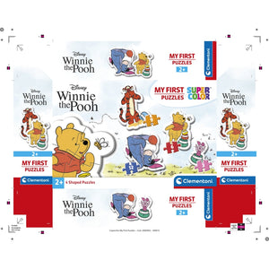 Winnie the Pooh - 1x3 + 1x6 + 1x9 + 1x12 pezzi