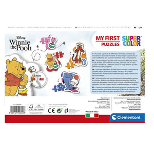 Winnie the Pooh - 1x3 + 1x6 + 1x9 + 1x12 pezzi