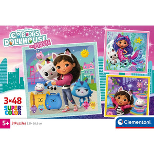 GABBY'S DOLLHOUSE - 3x48 pezzi