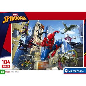 SPIDER MAN - 104 pezzi