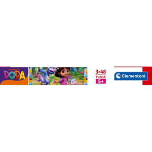 Dora The Explorer - 3x48 pezzi