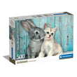 Carica immagine nella galleria, Cat &amp; Bunny - 500 pezzi
